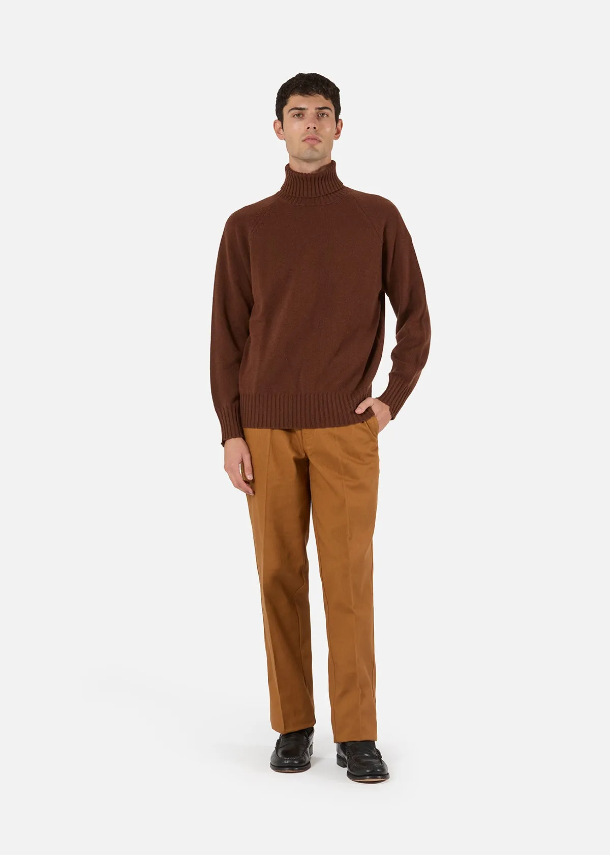 AAMALIA WOOL AND CASHMERE TURTLENECK