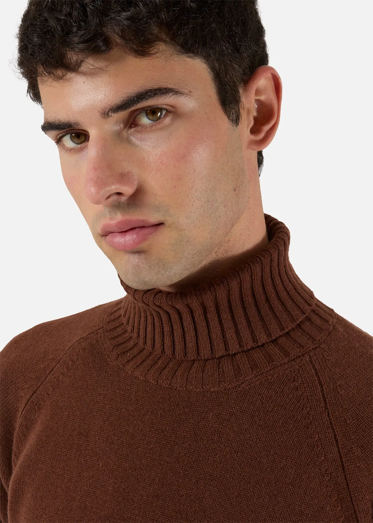 AAMALIA WOOL AND CASHMERE TURTLENECK