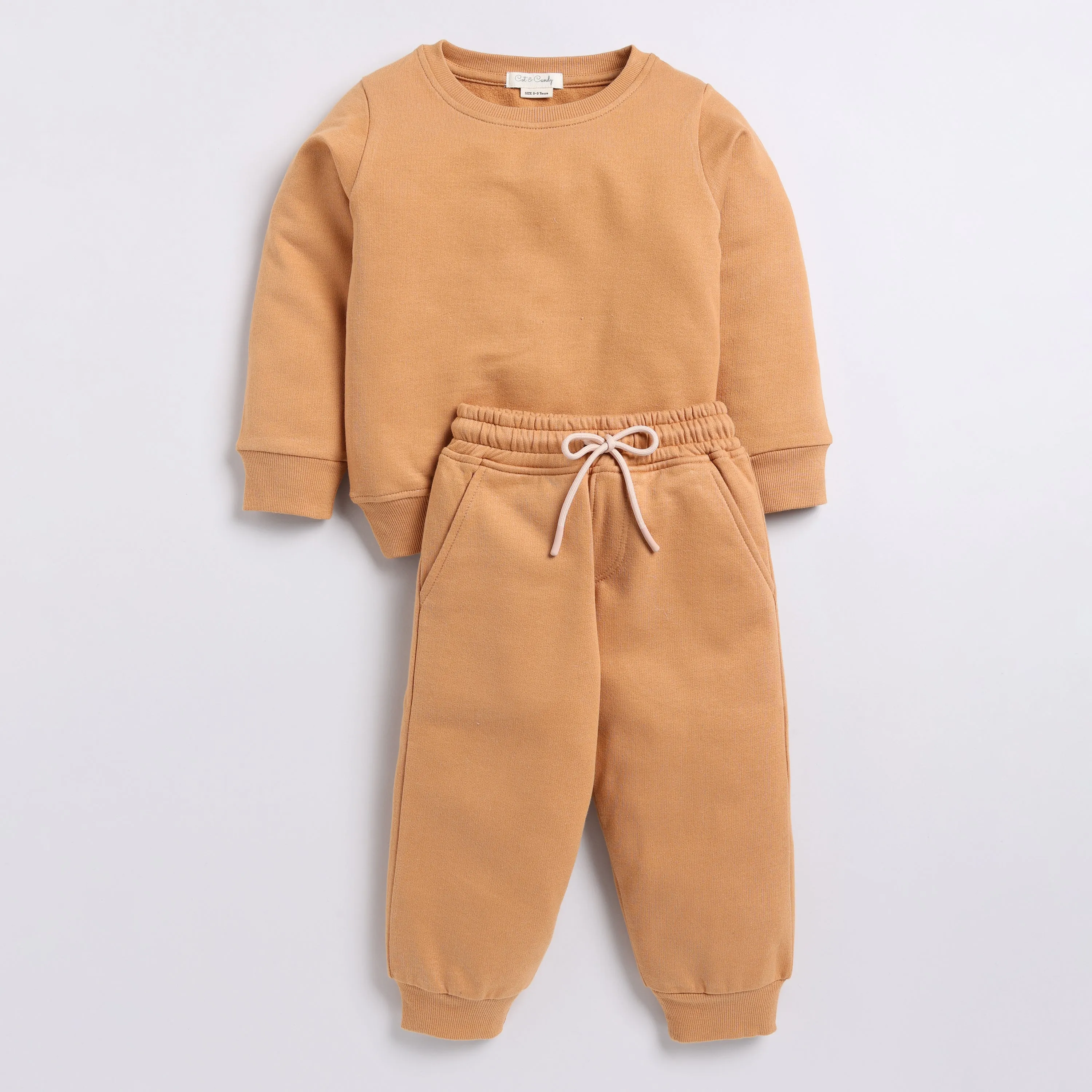 Biscuit Organic Fleece Sweatshirt & Jogger Set