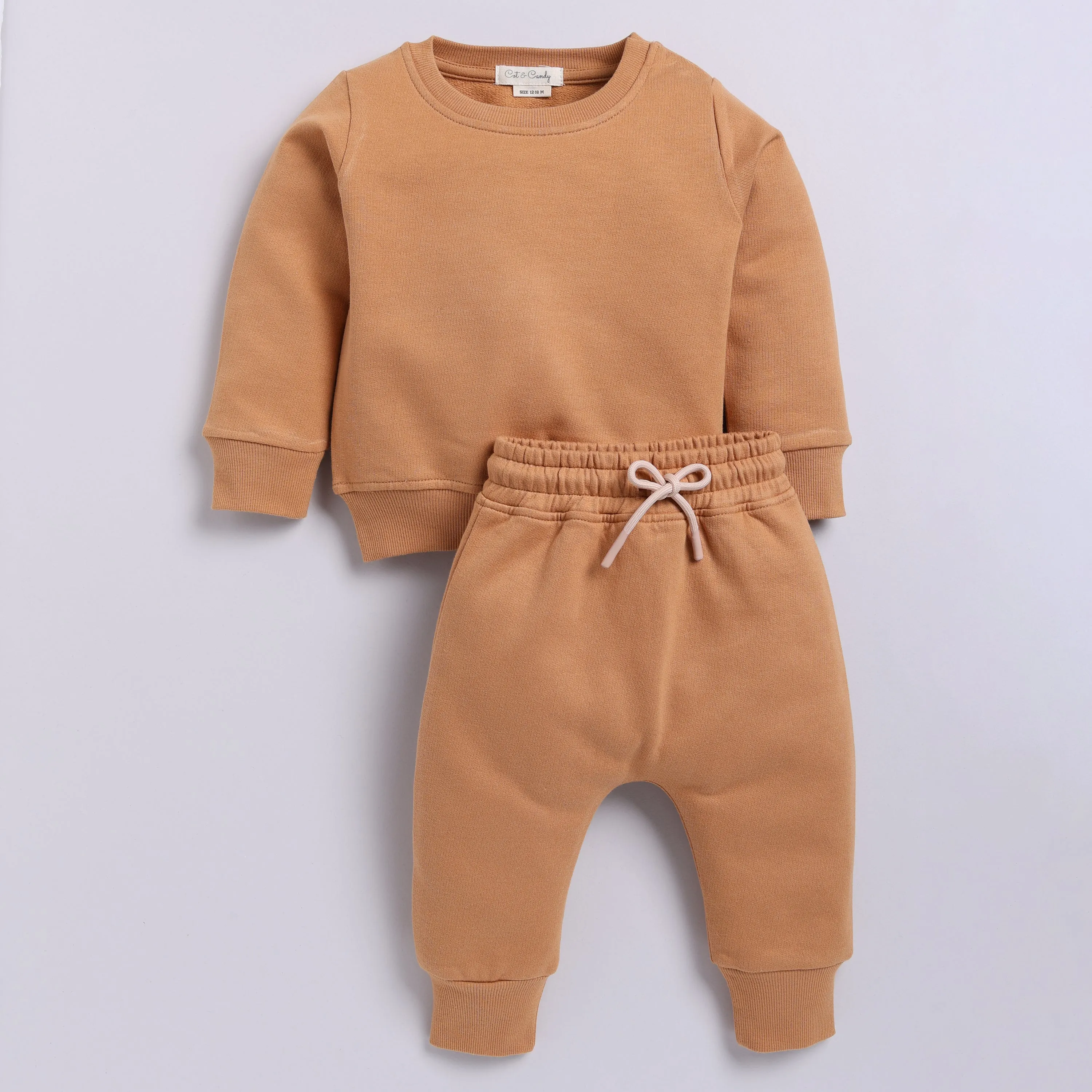 Biscuit Organic Fleece Sweatshirt & Jogger Set