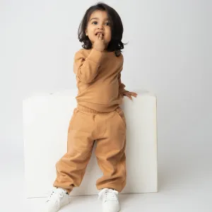 Biscuit Organic Fleece Sweatshirt & Jogger Set