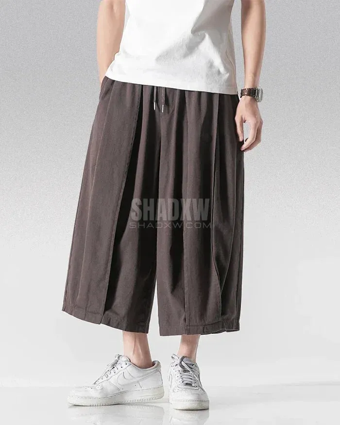 Calf Length Hakama Pants