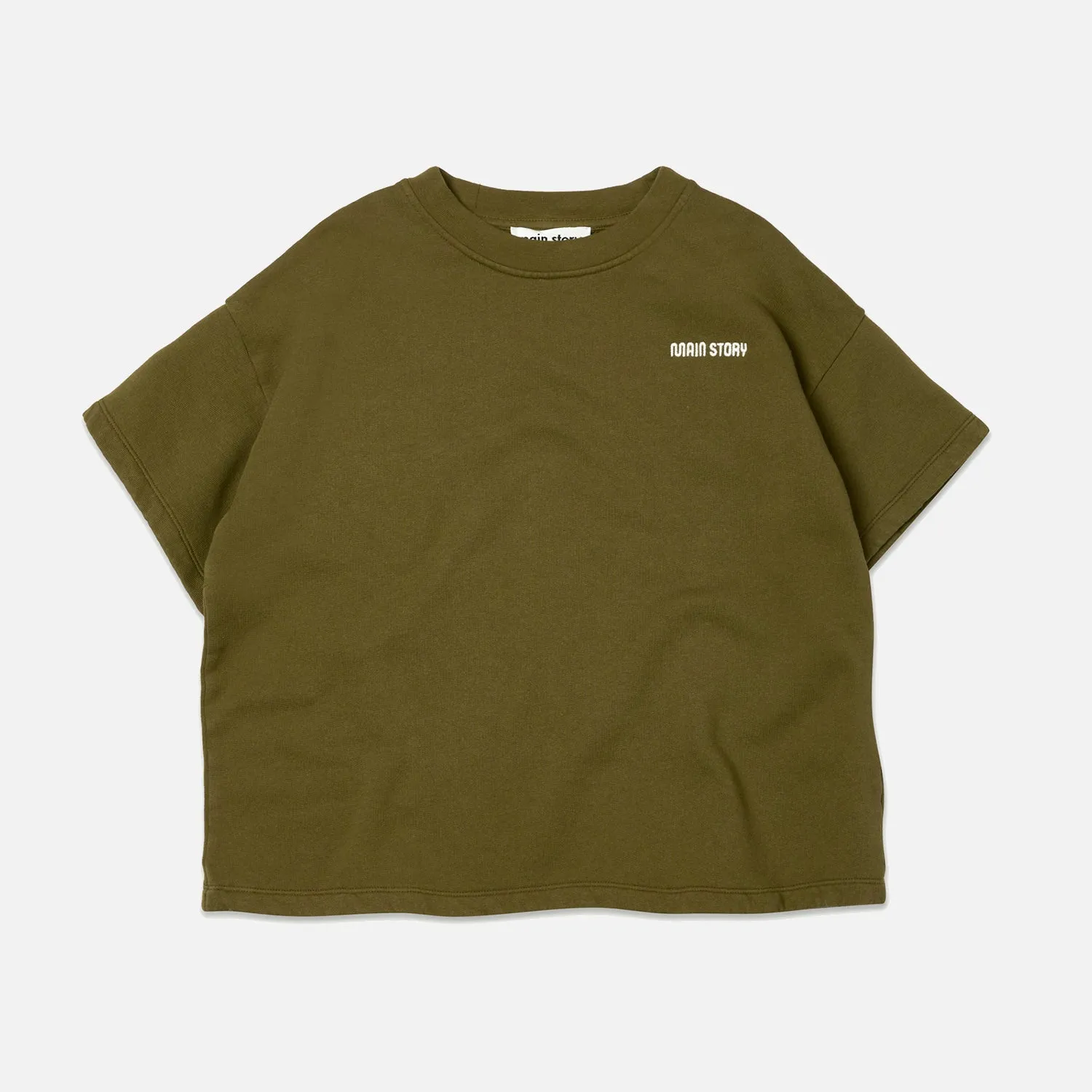 Cotton Sweat Tee - Tapenade