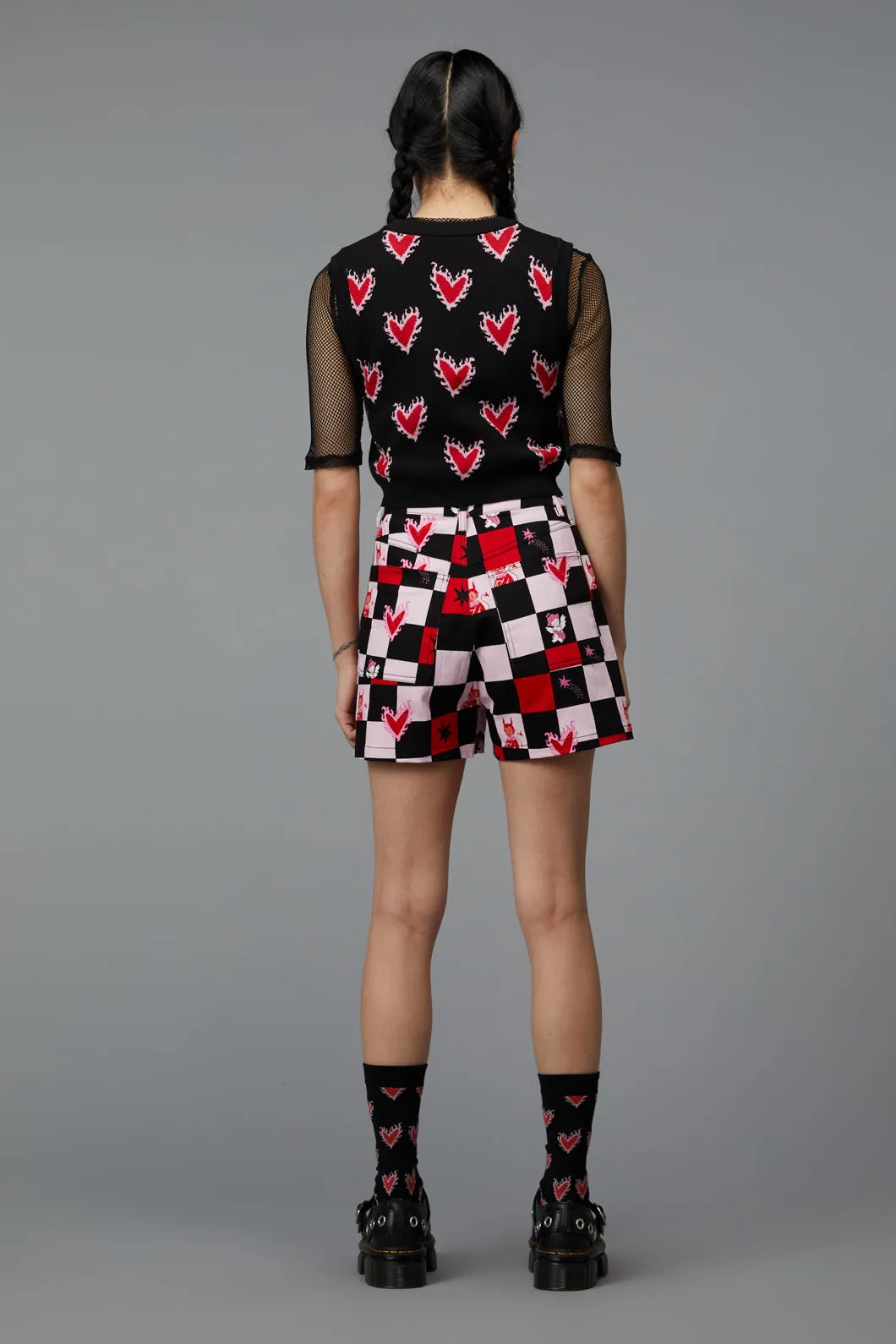 Flamin Hearts Vest