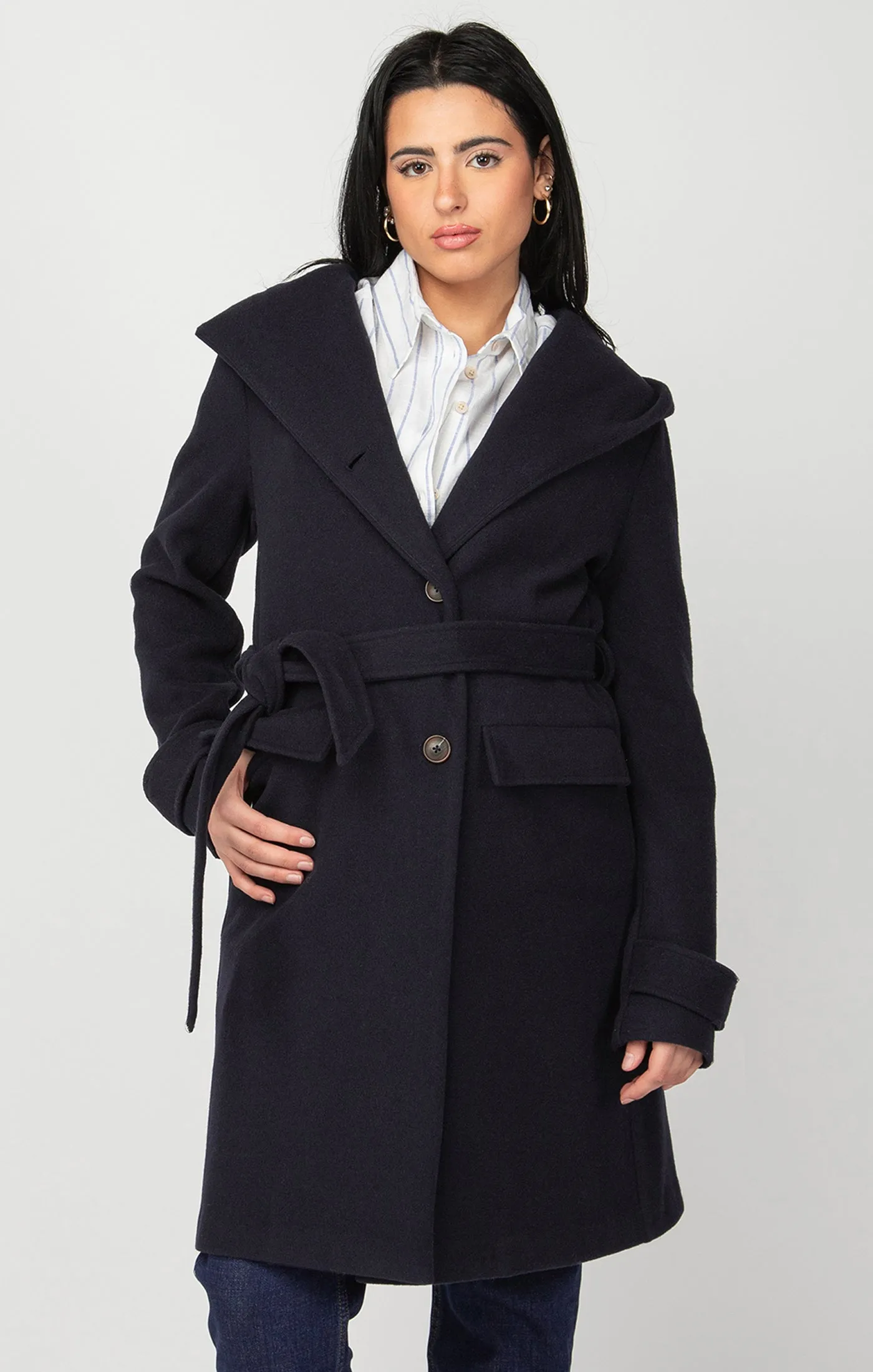 Hooded Trench Coat (Dex)