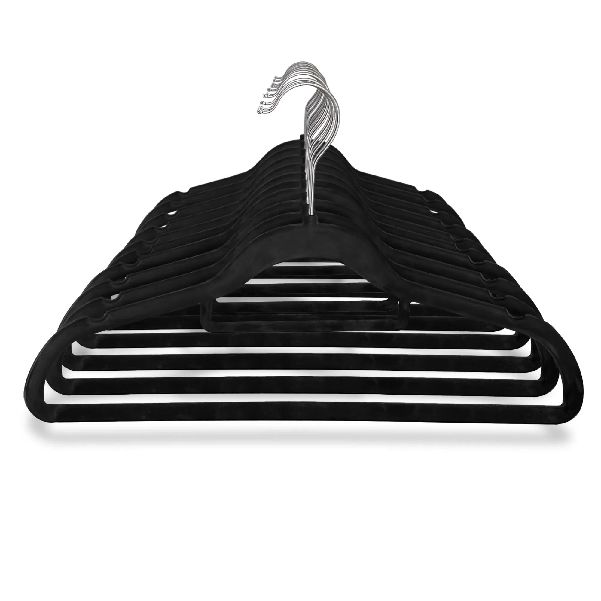 Lewis's Clothes Hangers Pack of 10 - Velvet