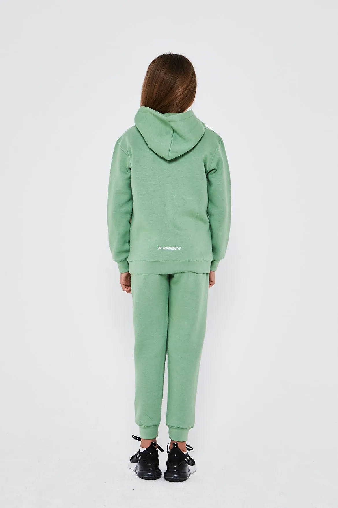 Limehouse Girls Tracksuit - Slit Green