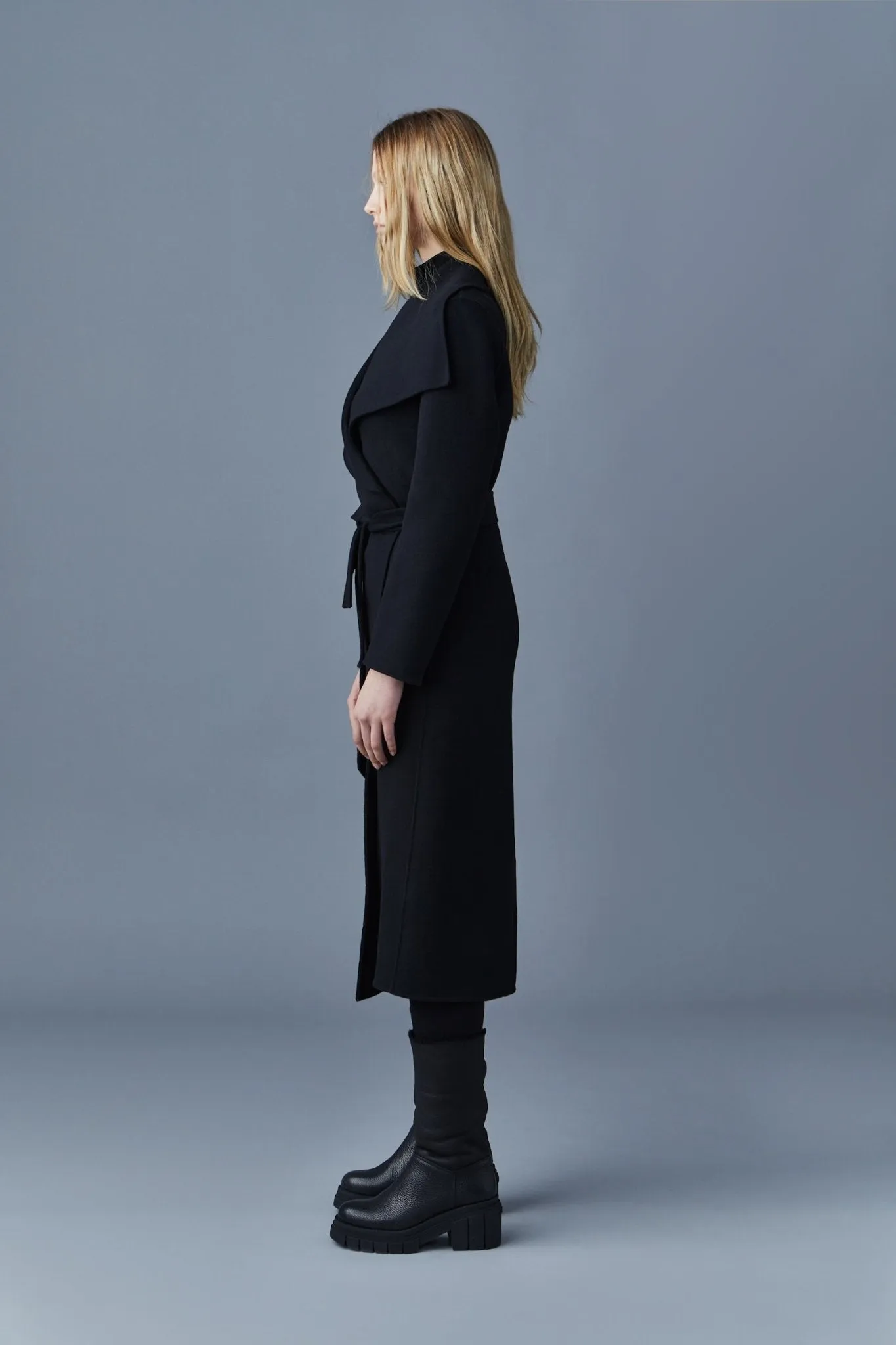 MACKAGE MAI - Double-Face Wool Wrap Coat