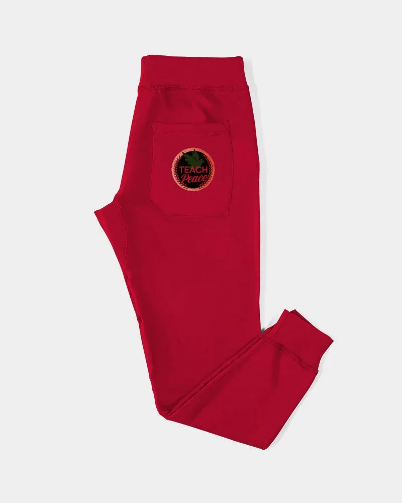 Outspoken Designs 05-01 "Teach Peace" Designer Lane Seven Ladies Premium Fleece Joggers (2 colors)