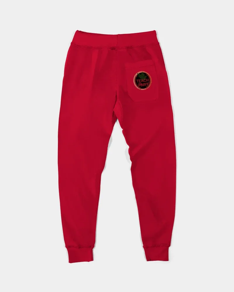 Outspoken Designs 05-01 "Teach Peace" Designer Lane Seven Ladies Premium Fleece Joggers (2 colors)