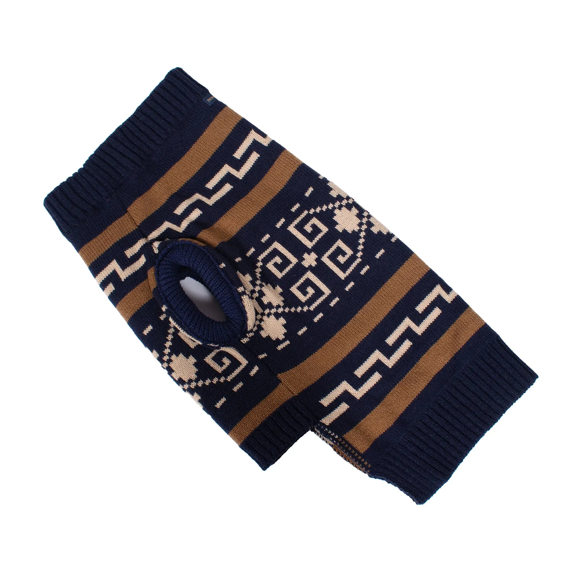 Pendleton Classics Sweater | Big LeBARKski Navy