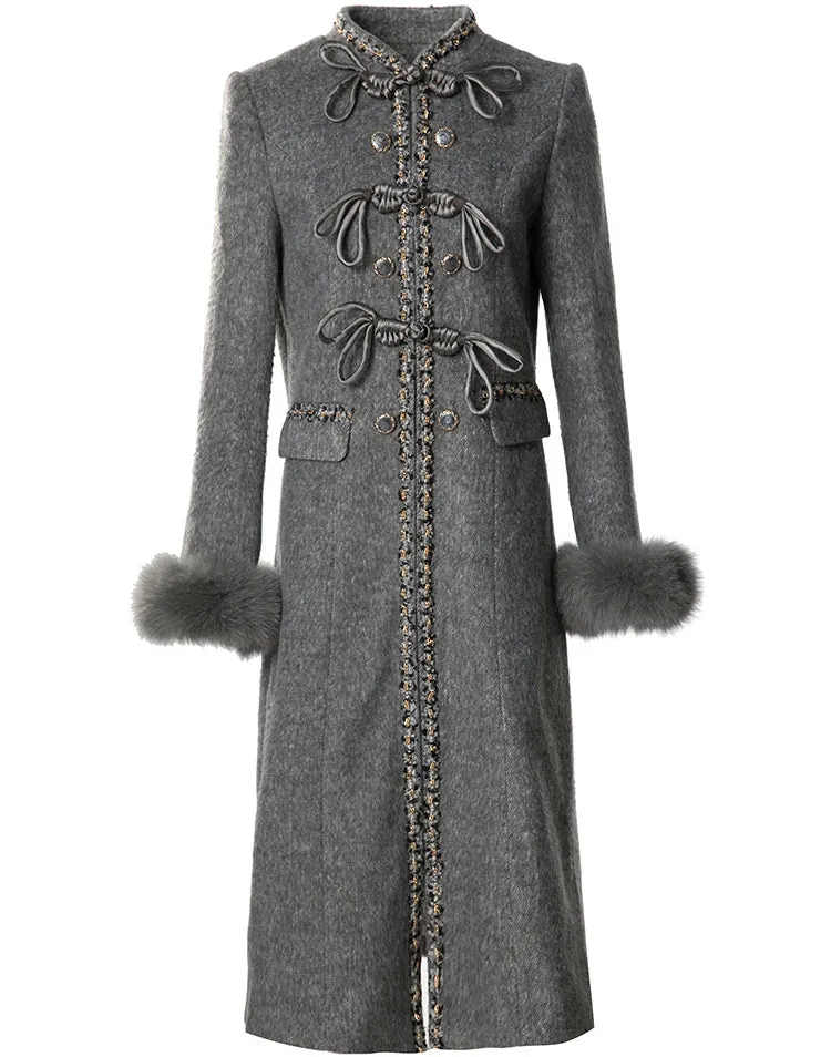 Single-breasted Vintage Overcoat