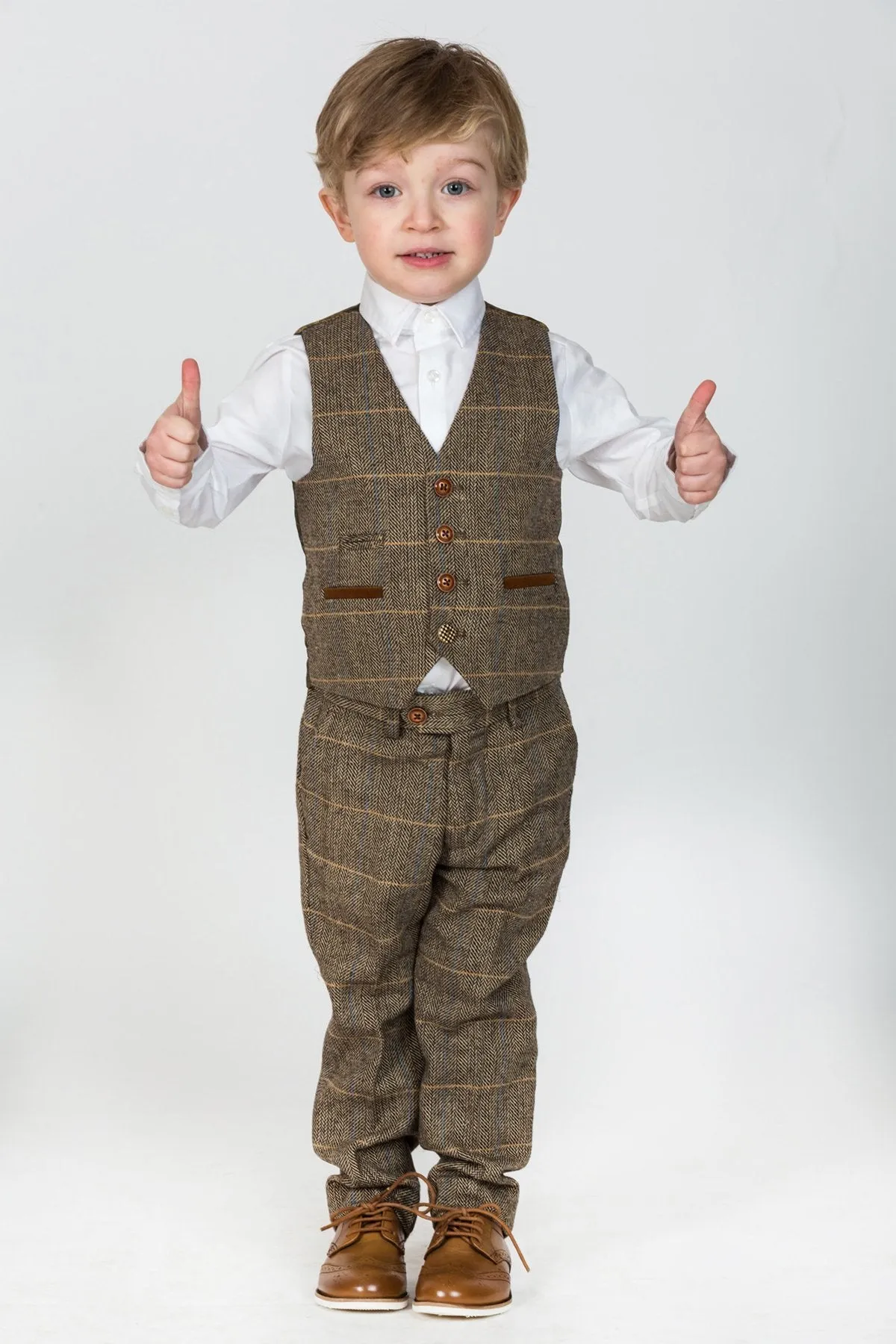 Ted Brown Tweed Check Suit | Check Suit | Wedding Wear