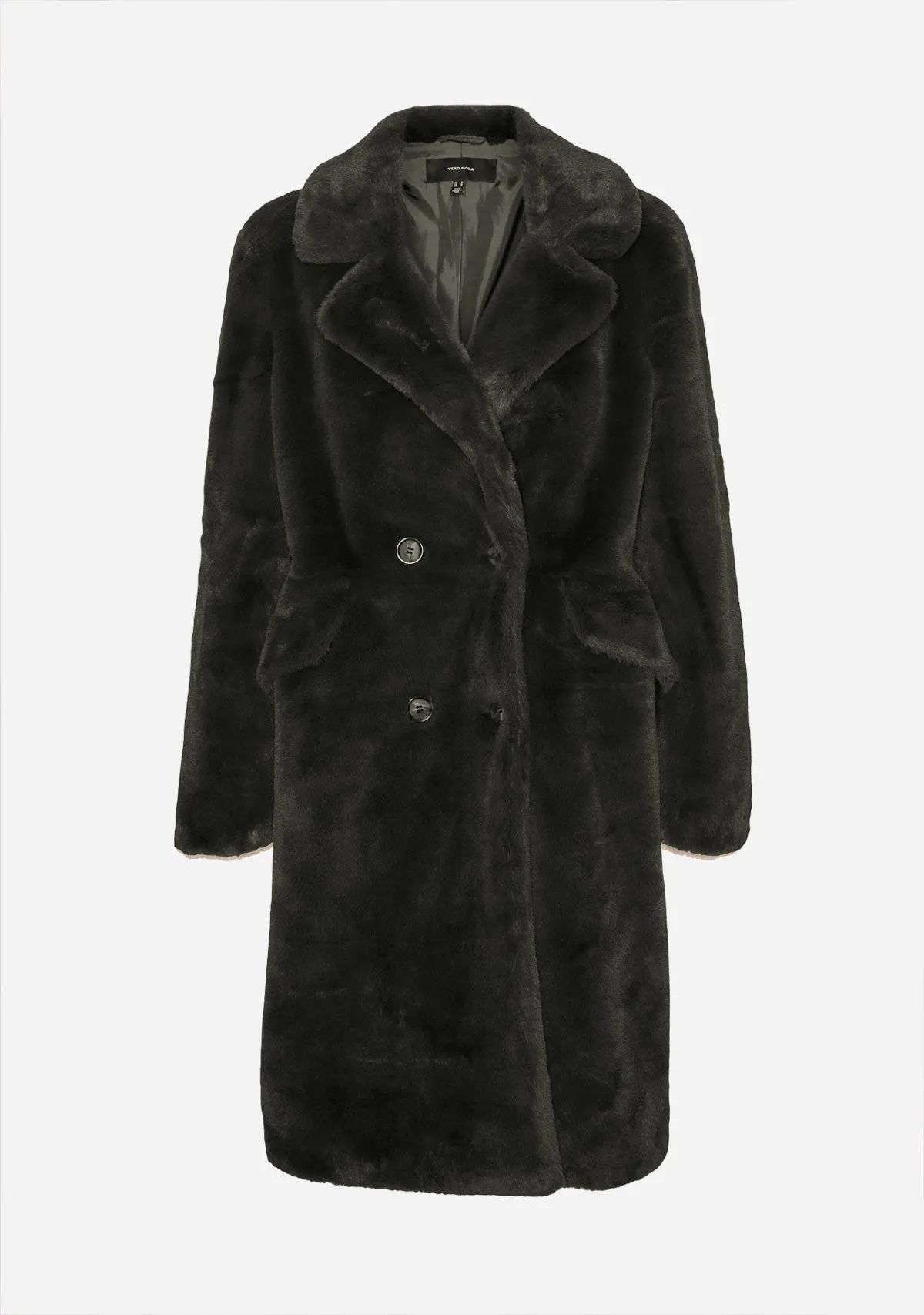 VMJaelly Long Faux Fur Coat