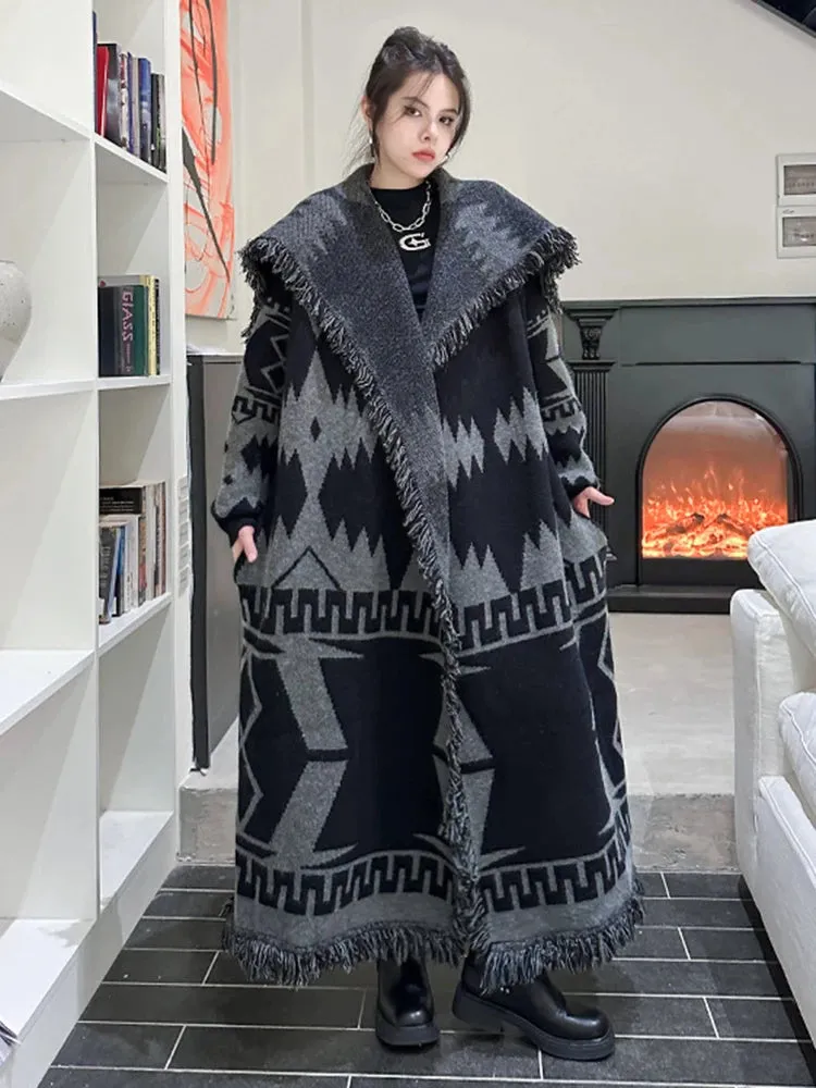 Women's Truly Oversized Thick Knitted Coat